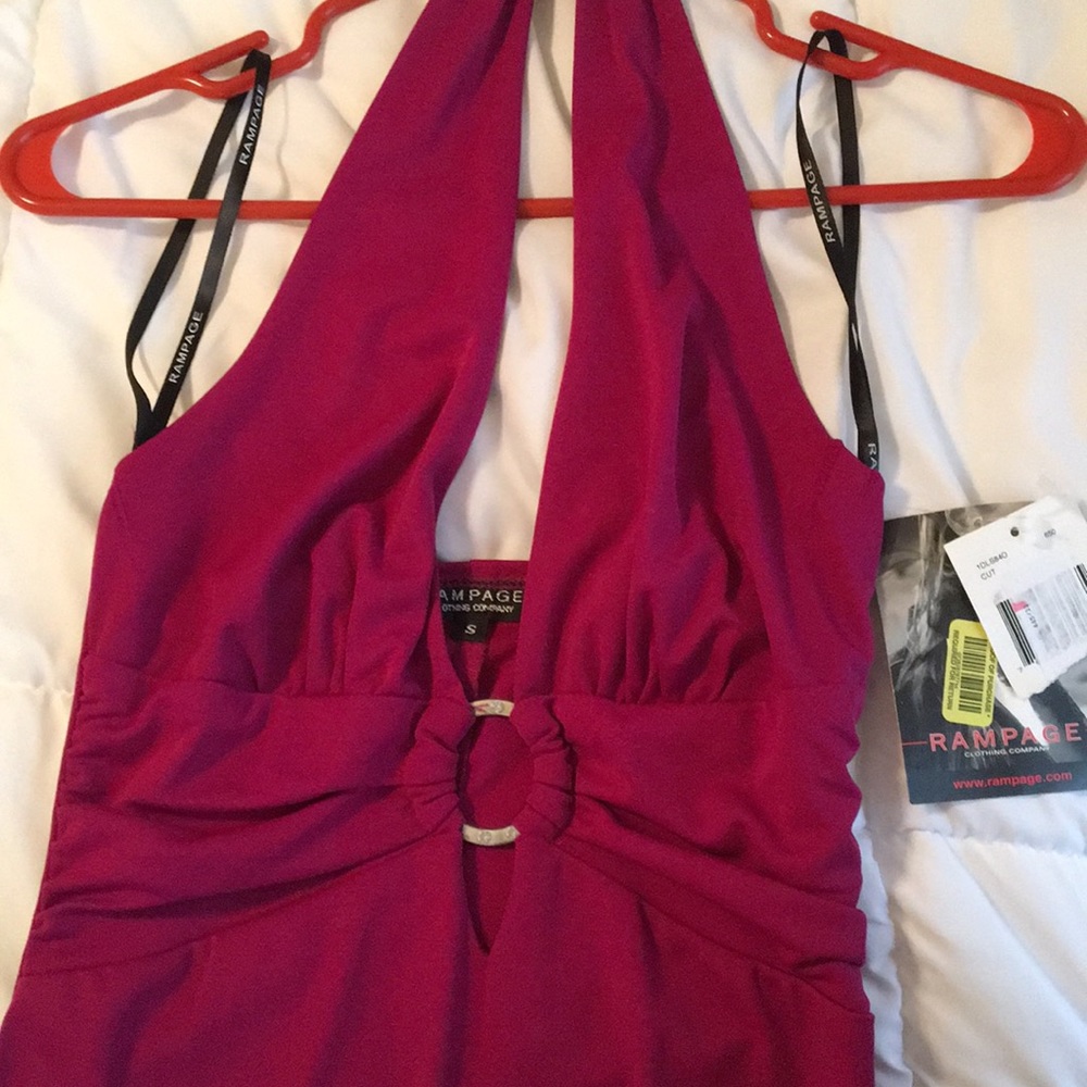 Long Violet Dress